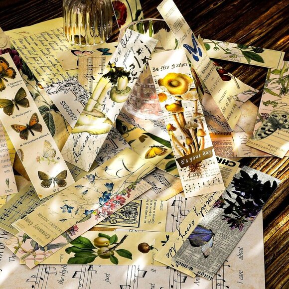 30 Pieces Paper Bookmarks for Book Lovers - Vintage Aesthetic Simple Style Cute - Picture 5 of 7